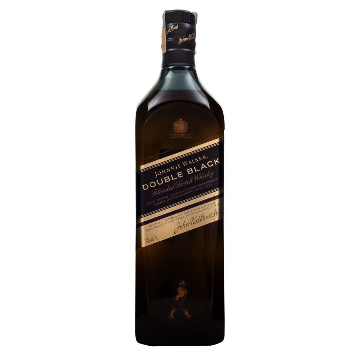 KIT Johnnie Walker: 1 whisky Johnnie Walker Black label 750 ml + 1 Whisky  Johnnie Walker Red Label 1 L